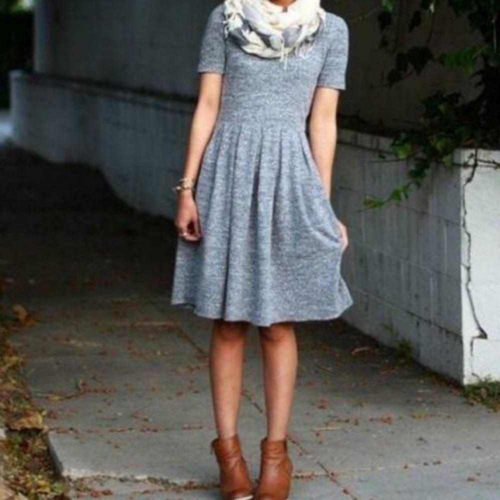 Madewell | Heather Gray Dress with Pockets Size S